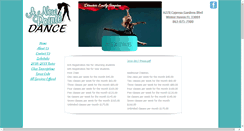 Desktop Screenshot of anewpointedance.com